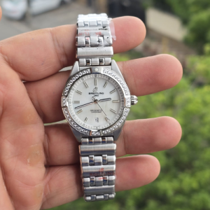 Breitling Chronomat White Dial Stainless Steel Watch