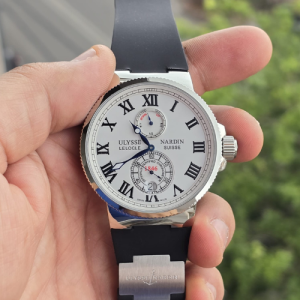 Ulysse Nardin Marine Chronometer White Dial Watch